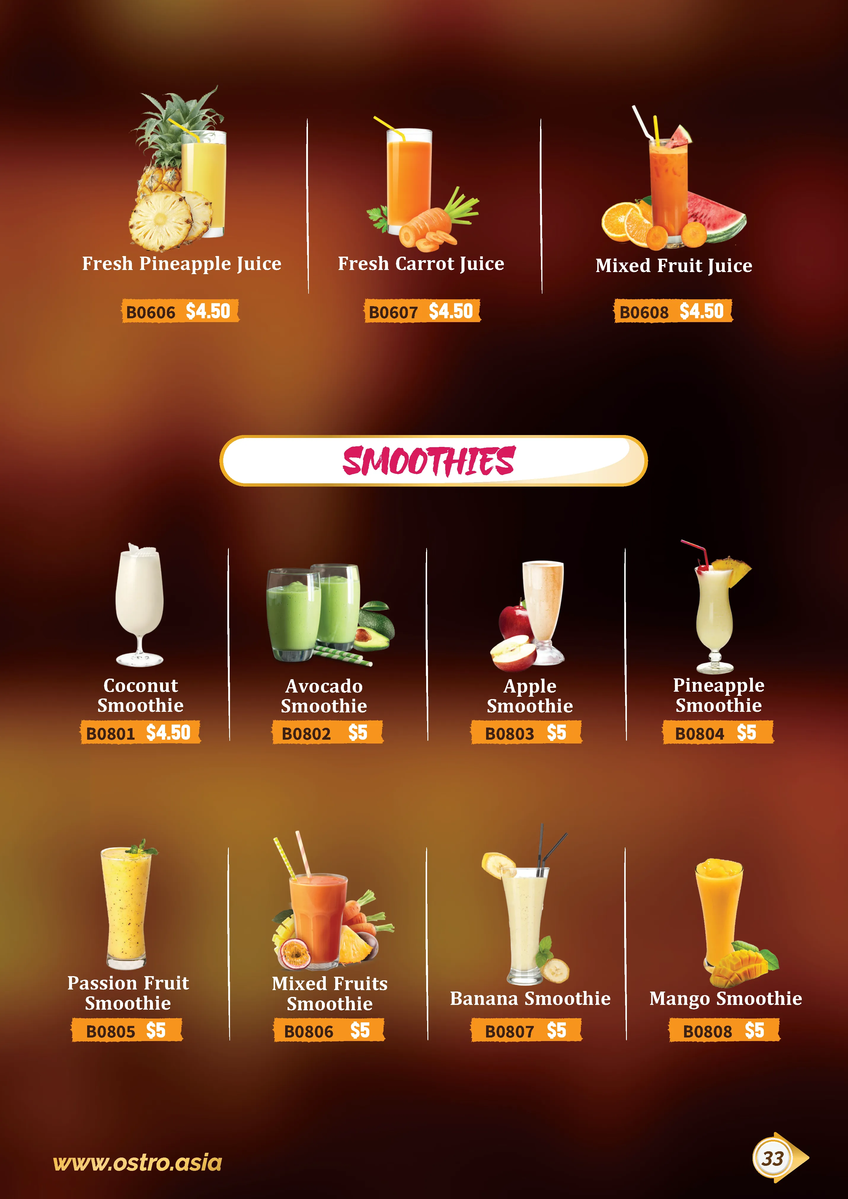 Drinks Menu 2